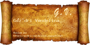 Gödri Vendelina névjegykártya